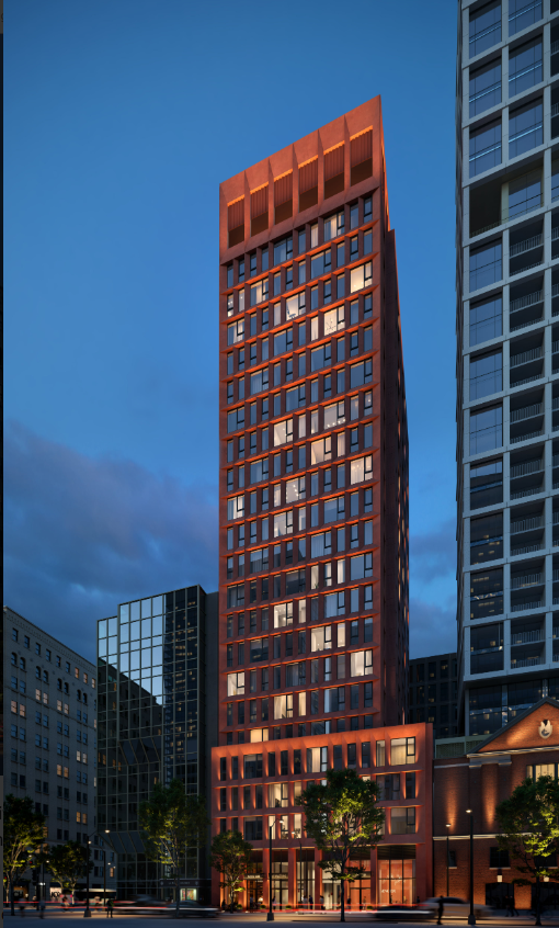 Architectural rendering for 2022–2046 Peel